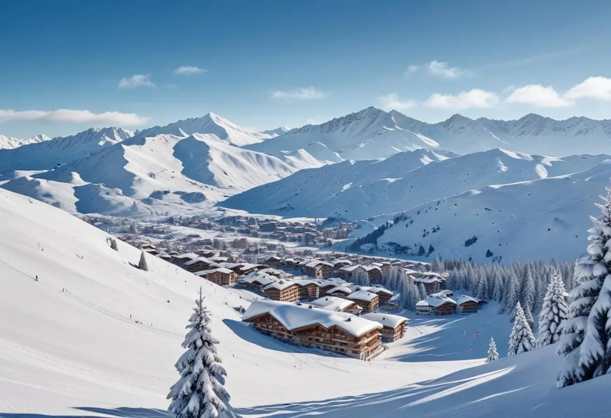 La Plagne - skidparadiset du bara måste besöka! illustration