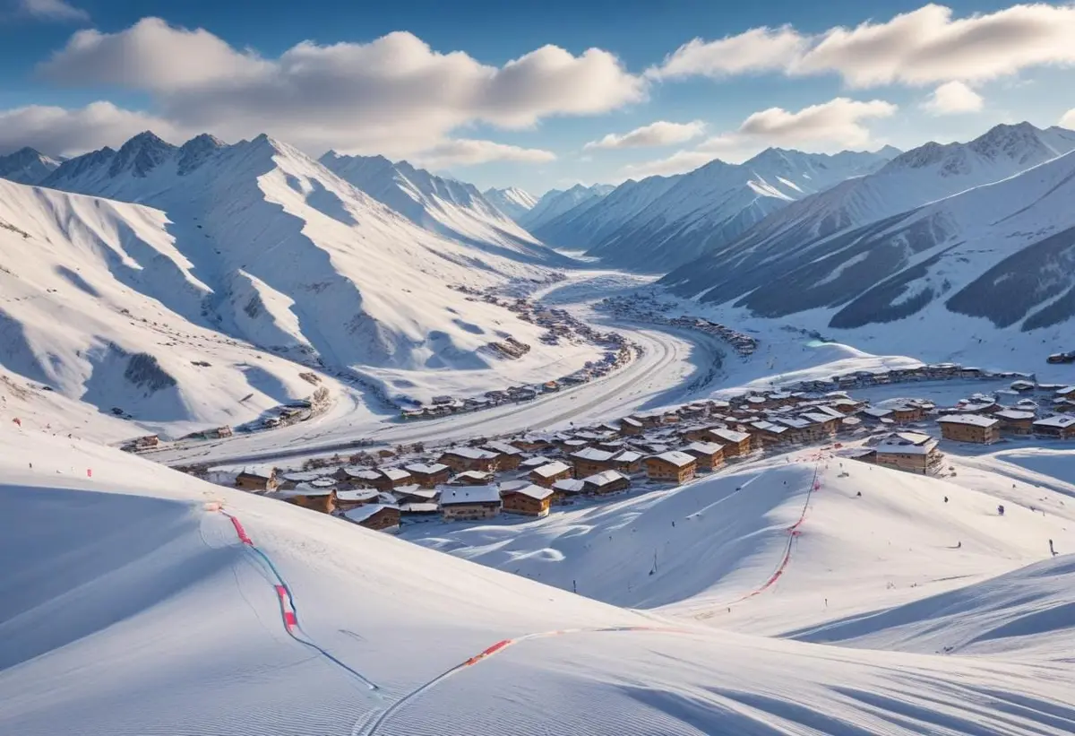 Upptäck Livigno pistkarta - Allt du behöver veta! illustration