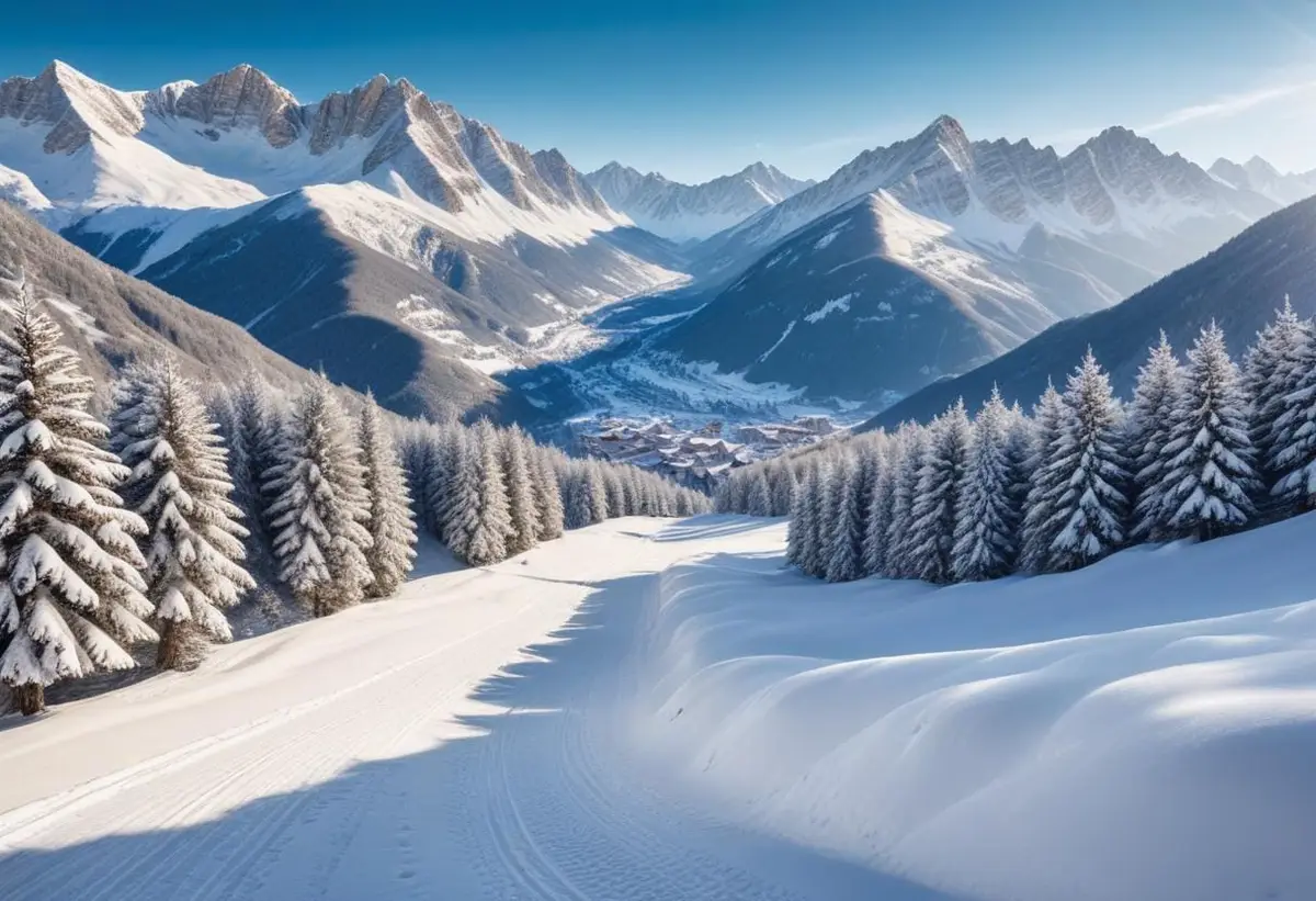 Upplev magin med skidåkning i Serre Chevalier illustration